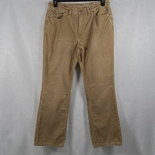 Vintage Polo Ralph Lauren Pants Mens 38x32 Brown Corduroy Straight Leg