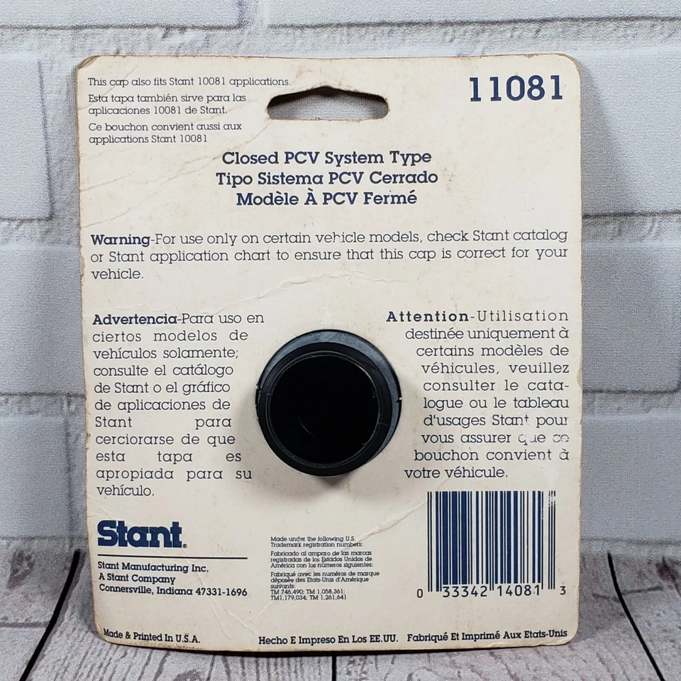 Tapa de llenado de aceite de motor Stant 11081 Foto 3 de 3