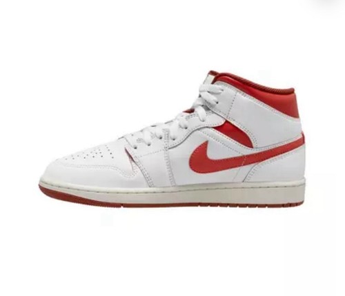 NEU Jordan 1 Mid SE "White/Lobster/Dune Red/Sail" Herren 10,5 - Bild 7 von 8