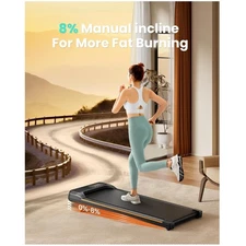 Compact Walking Pad with Multi-Speed Options