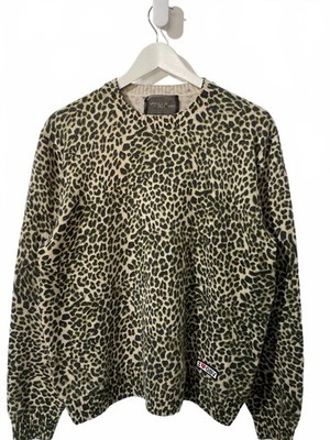 Giambattista Valli x H&M Pullover Kaschmirmischung Damen Größe M Leopardenmuster