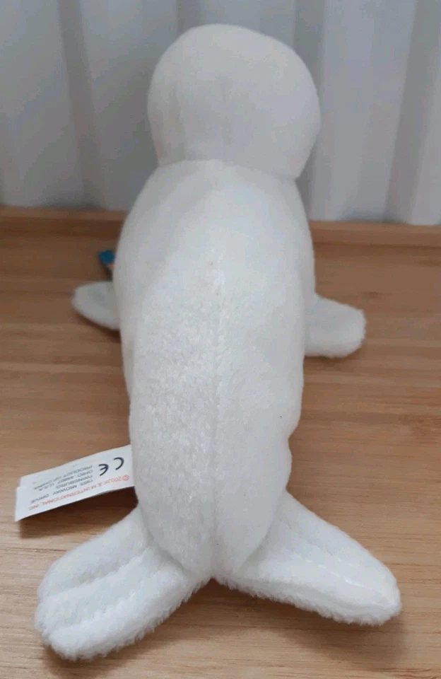 Vintage Wild Republic Aquatic White Plush Seal 2003 19cm still has tags VGC - Image 3 of 4