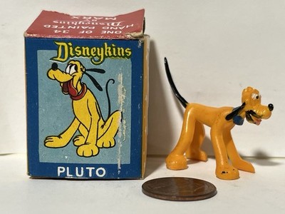 Marx Disneykin Pluto Pup miniature plastic figure w/ box Walt Disney character