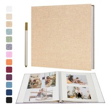 Vienrose Large Self-Adhesive Photo Album for 4x6 5x7 8x10 Pictures Scrapbook