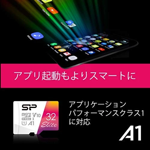 SP Silicon Power 32GB microSD Card Class 10 UHS-1 Compatible Max Read Speed - Image 4 of 4