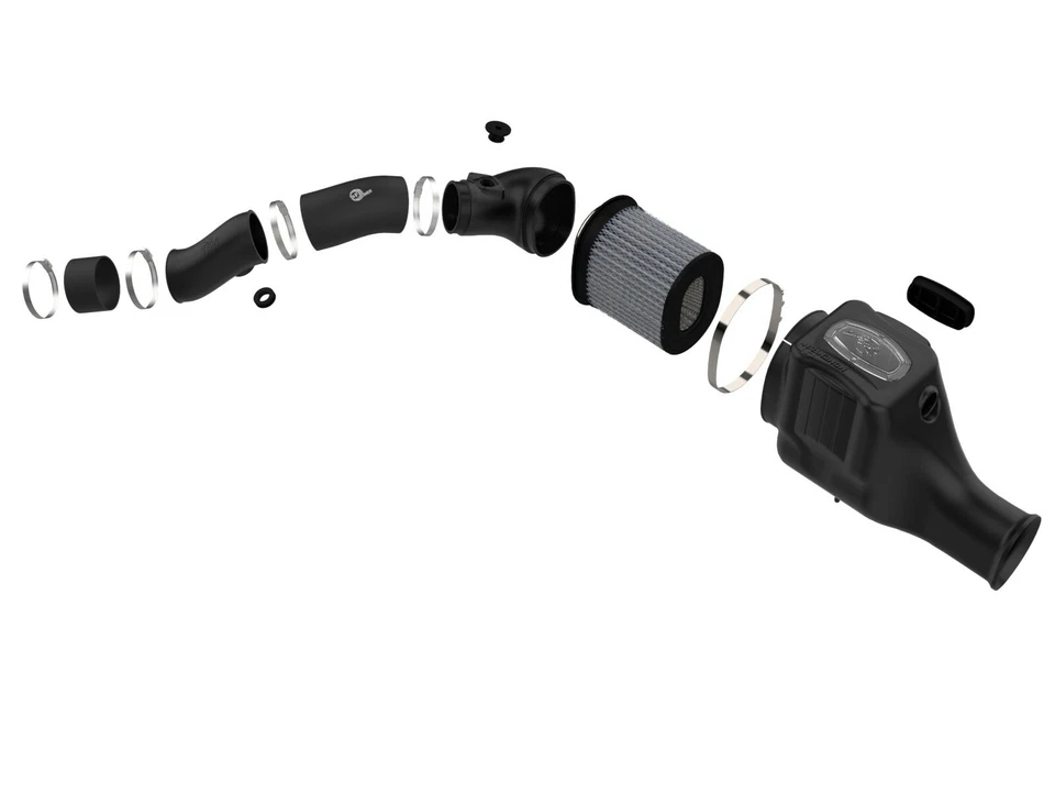 AFE Momentum HD Pro DRY S Cold Air Intake fit 03-07 Ford F-250 F-350 6.0L Diesel Foto 3 de 4