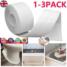 Bath Kitchen Caulk Tape Sealant Strip PVC Self Adhesive Toilet Wall Sealing Tap