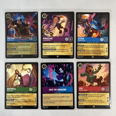 Lorcana Disney Reign of Jafar PICK YOUR CARD W/ Legendary, Regular & Cold Foil