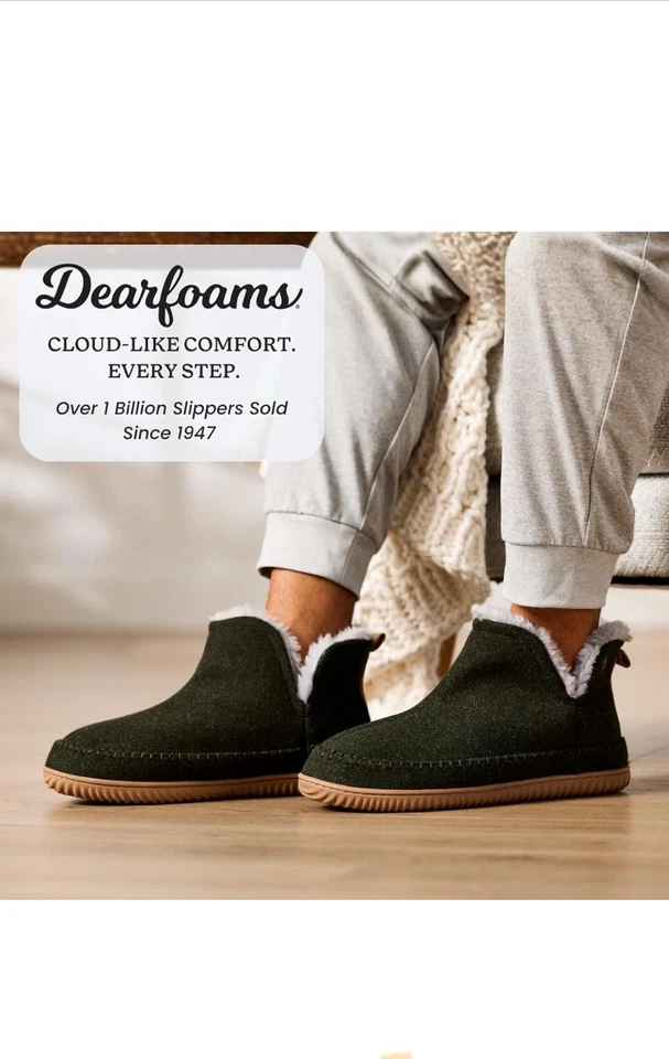 Мужские тапочки-ботинки Alpine от Dearfoams Brixen - Изображение 2 из 4