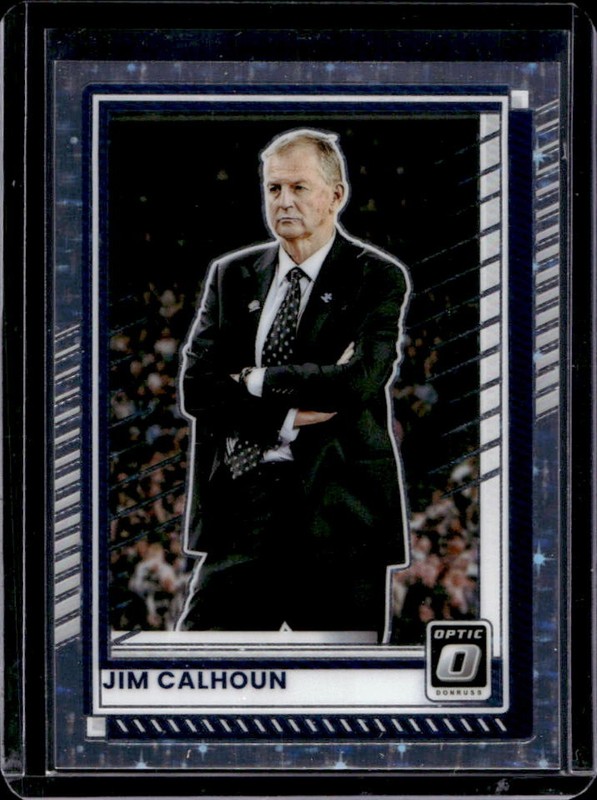 2025-26 Panini Donruss Jim Calhoun Optic Stars #/149 Huskies