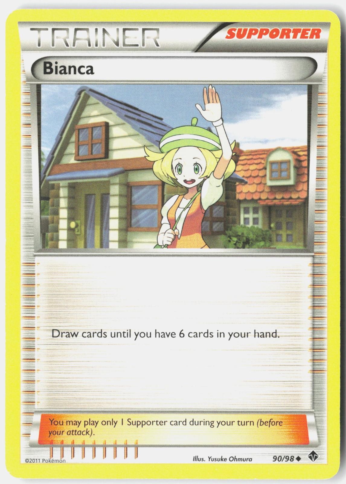 BIANCA 90/98 UNCOMMON EMERGING POWERS POKEMON NM