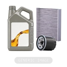 Service Kit SAE 5W40 Engine Oil Synthetic Pro 5L Oil Air Filter For VW Bora Golf 9.11 per litre