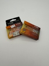 TDK Mini Digital Video Cassette 60 Minute Superior Grade New DVC 2 Pack