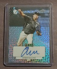 2023 Leaf Perfect Game ATHEN MALONE Mojo Platinum Proof Auto Autograph 1/1 (BB)