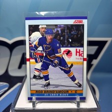 1990-91 Score Young Superstars #31, ROD BRIND'AMOUR RC ??? Rookie Card. rookie card picture