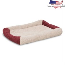 Self-Warming Pet Bed Bolster Mat Dog Cat Crate Thermal Reflective Washable New