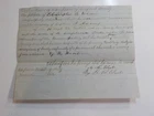 Civil War Confederate Document 1862 10th Virginia Militia Disease Signature VTG