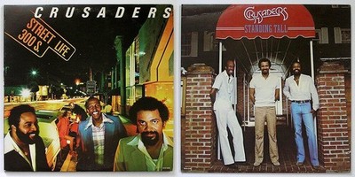 CRUSADERS 2 LPs 1979 STREET LIFE 1981 STANDING TALL Excellent/Near Mint Vinyl