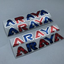 Rim Decal for ARAYA 7X 7C Old School BMX Custom Blue Red