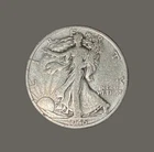 1945-S USA Walking Liberty Half Dollar VF Details