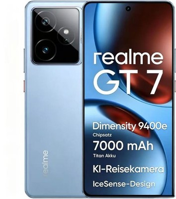realme GT 7 5G Smartphone, 12+512GB, Dimensity 9400e, 7000mAh, Blue Used