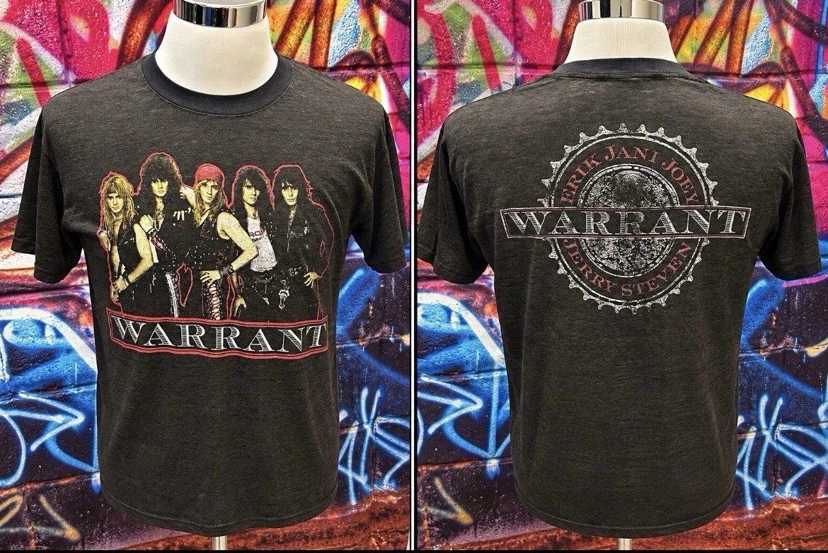 USA製 WARRANT ウォレント シャツ ロックT バンド ヴィンテージ warrant shirt products for sale | eBay