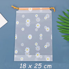 5/10Pcs Travel Shoe Bags Waterproof Drawstring Storage Bags 3 Sizes Reusable Spa