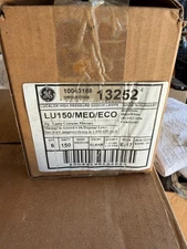 6 Pack- GE 13252 LU150 HPS 150 Watt Lucalox HPS High Pressure Sodium Medium Base