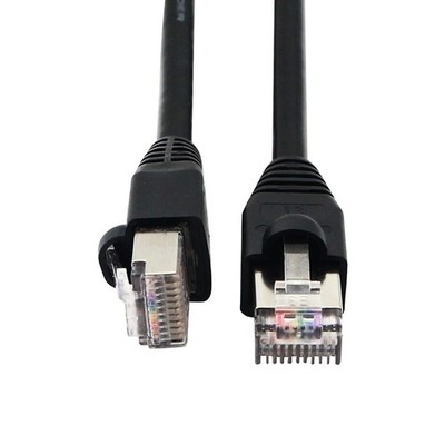 RJ50 10P10C Cat 5E 26AWG Kabel Stecker auf Stecker Modular Kristallstecker mit Schirmung 