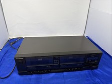 Technics RS-T17 Dual Cassette Deck Player Recorder Model Tested Working Dolby