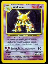 Alakazam #1/102 NM/M Base Set Pokemon Card
