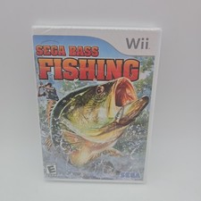 Sega Bass Fishing BRAND NEW FACTORY SEALED (Nintendo Wii, 2008)