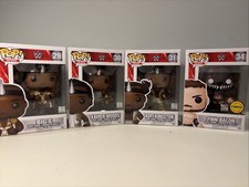 Rare and Retired WWE POP Set of 4 , Big E, Woods , Kofi And Finn