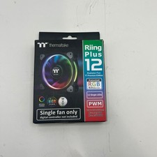 Thermaltake Riing Plus 12 Radiator Fan 120mm Black RGB CL-F059-PL12SW-A