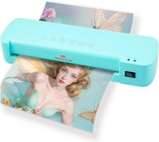 Thermal Laminator Machine, A4 Laminating Machine Fast 3-Min Warm-Up, Ideal fo...