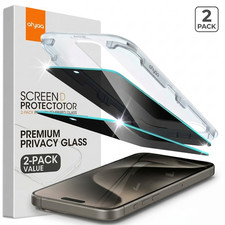 iPhone 17 17e 16 16e 15 Pro Max 14 13 12 11 Plus Privacy Glass Screen Protector
