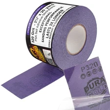 320 Grit Purple Ceramic 2.75" x 20 Yard Roll Self Adhesive Longboard Sandpaper