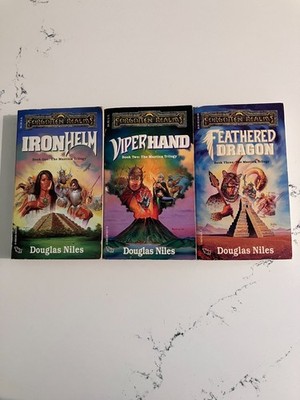 TSR FORGOTTEN REALMS ~ THE MAZTICA TRILOGY SERIES COMPLETE SET LOT THREE BOOKS