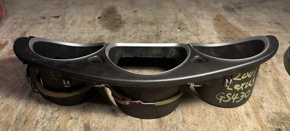 01-05 Lexus GS430 Velocímetro Calibre Cluster Trim 5541130840 Bisel 317-10E7 Fabricante de equipo original Foto 3 de 4