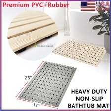 Bath Tub Shower Anti Slip Mat PVC Bathroom Spa Floor Pad Safety Mat US
