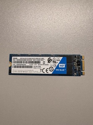 WD Blue 3D NAND SATA SSD 500 GB - M.2 2280