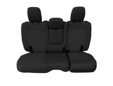 Bartact Military Spec Rear Seat Covers Molle Black For 18-26 Jeep Wrangler Jl