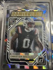 Christian Gonzalez 2023 Donruss Dominators Football Card