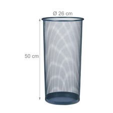 Schirmständer Aus Metall 42cm - Regenschirm Halter Für Eingangsbereich Weiß