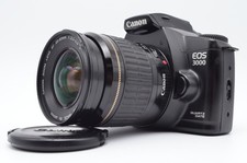 EXCELLENT 5 Canon EOS 3000 EOS3000 EF 28-80mm Film Camera Kit Black From Japan