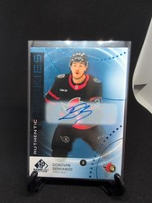 2025-26 SP Game Used #AR-DS Donovan Sebrango Rookie Blue Auto RC