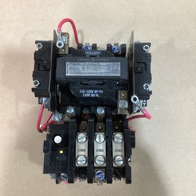General Electric CR306C0**ACDT Size 1 Contactor Max 600V 27 Max Amps Max 3PH