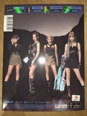 aespa GIRLS 直筆サイン、コメント入りCD aespa [GIRLS] All Member Autographed Signed Album | eBay