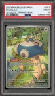 Pokemon Snorlax 151 MEW EN ETB Promo SVP EN 051 PSA 9 Mint