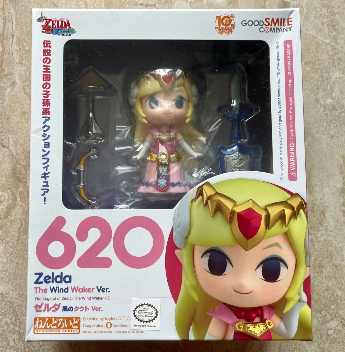  Good Smile The Legend of Zelda: The Wind Waker HD: Zelda  Nendoroid Action Figure : Toys & Games